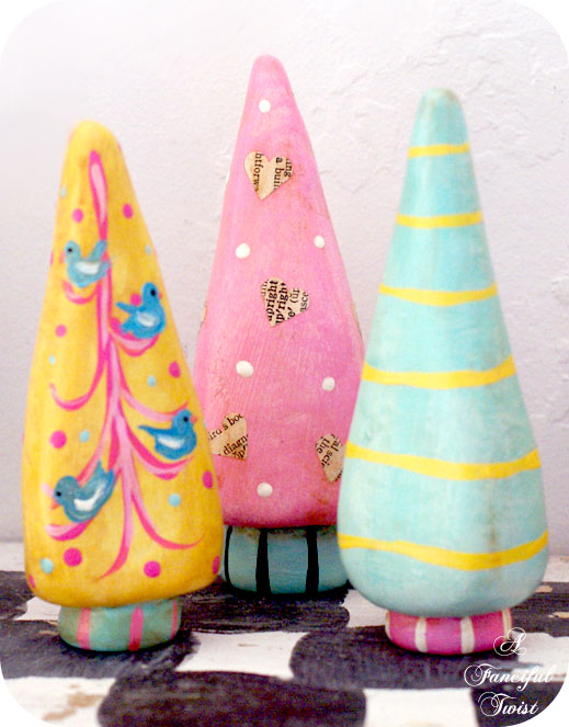 Hearts and Birdlings Cypress tress