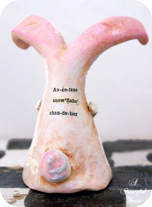 Angeline Snowflake Chandlier Back