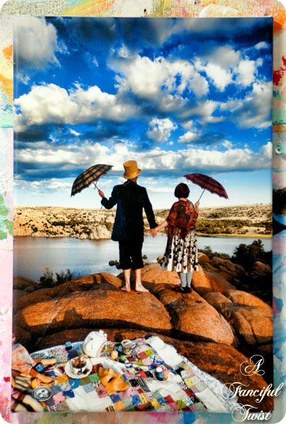 Sadira and Rich Mad Tea Party