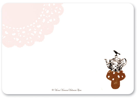 A Mad Tea Party Original Back