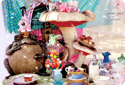 Mad Tea Party Of Toadstool and Sweets Front