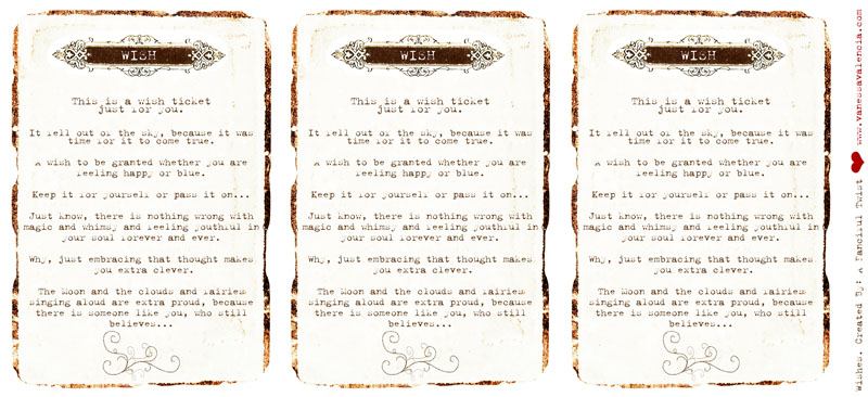 A Fanciful Twist 3 - Wish Tickets