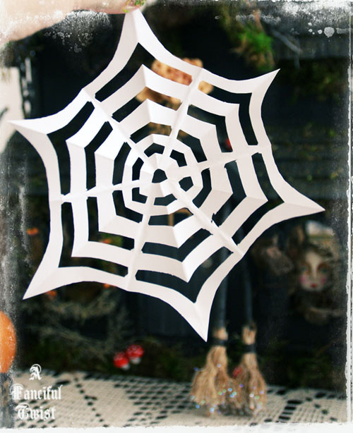 Paper spider web 18 Paper spider web 18