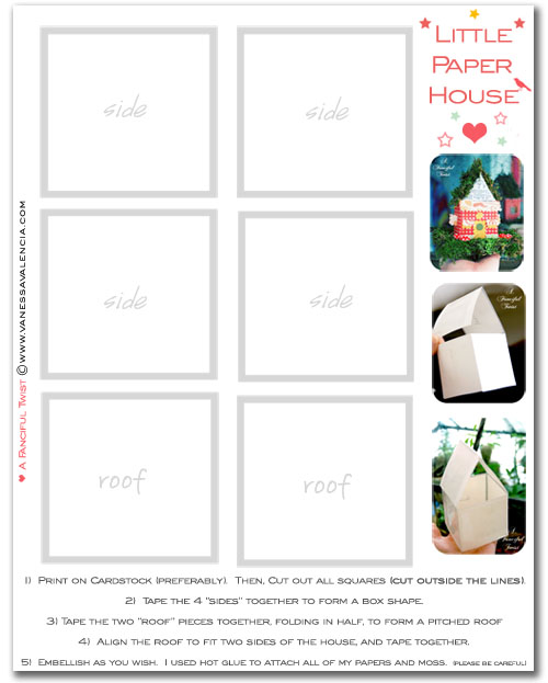 Little Paper House from VanessaValencia