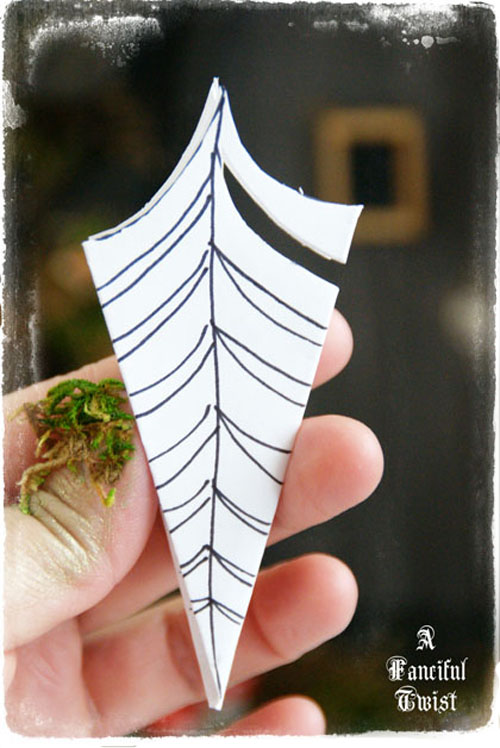 Paper spider web 34 Paper spider web 34