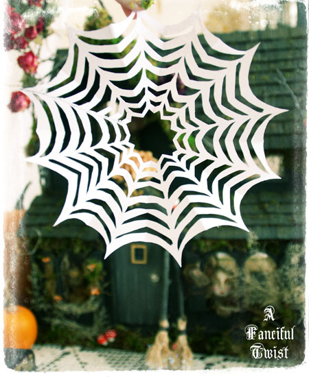 Paper spider web 36 Paper spider web 36