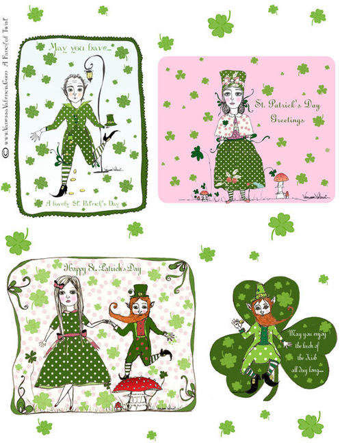 A fanciful twist st patrick's day cards A fanciful twist st patrick's day cards