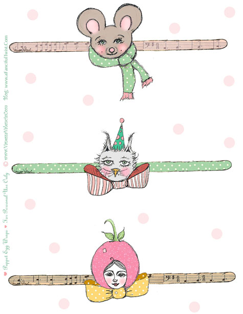 A Fanciful Twist Cutie Puppet Heads 1