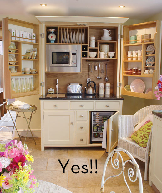 Kitchen in a cupboard 2 Kitchen in a cupboard 2