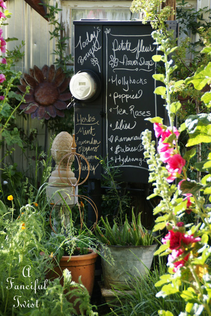 Hollyhock Garden 1a Hollyhock Garden 1a