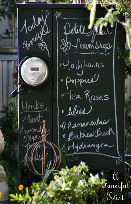 Hollyhock garden 2a Hollyhock garden 2a