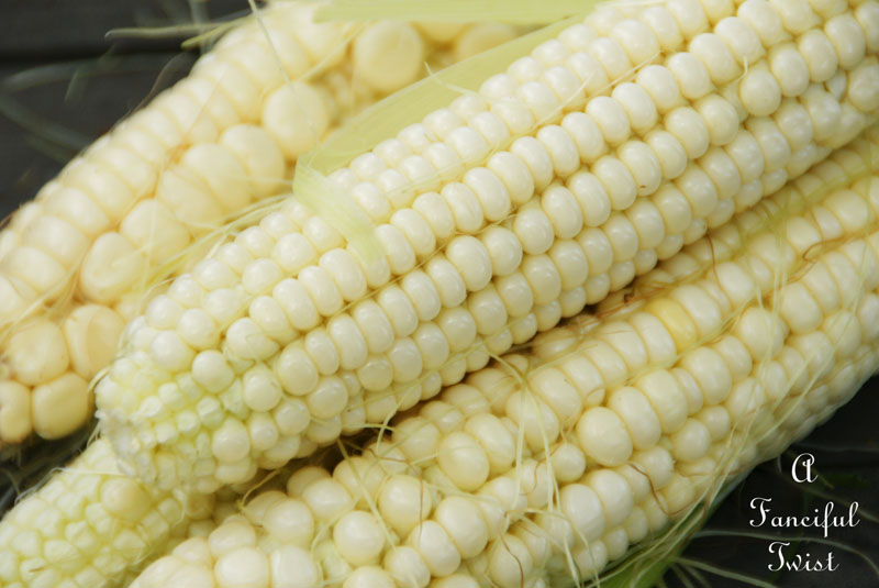 Corn in the garden 1 Corn in the garden 1