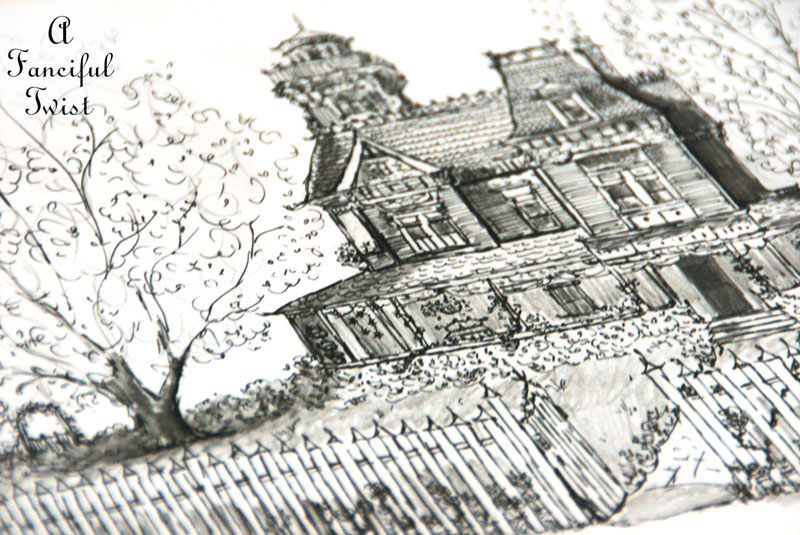 Practical Magic House illustration by Vanessa Valencia 4 Practical Magic House illustration by Vanessa Valencia 4