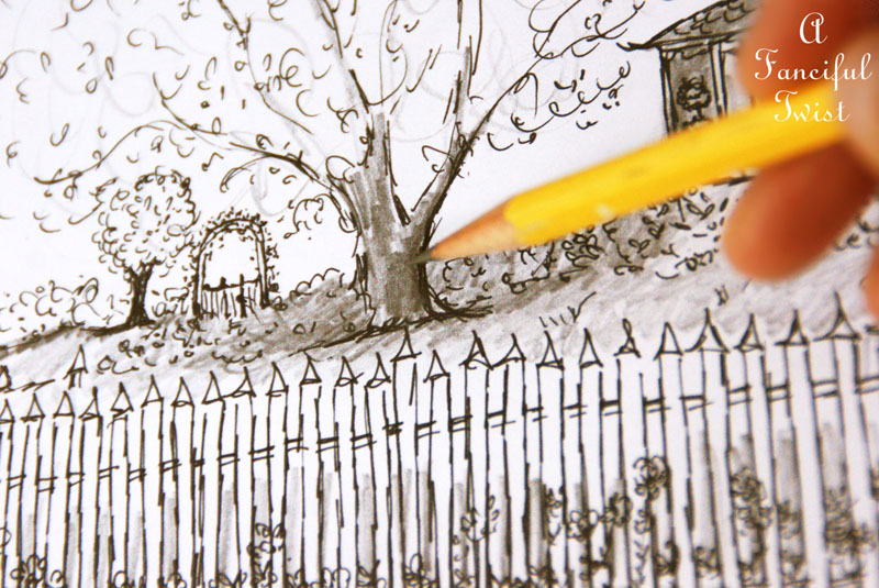 Practical Magic House illustration by Vanessa Valencia 2 Practical Magic House illustration by Vanessa Valencia 2