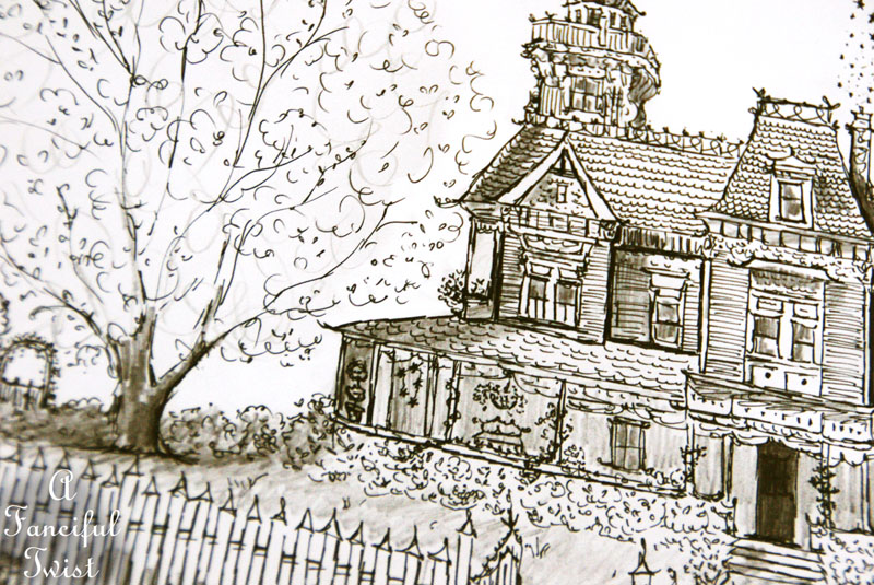 Practical Magic House illustration by Vanessa Valencia 5 Practical Magic House illustration by Vanessa Valencia 5