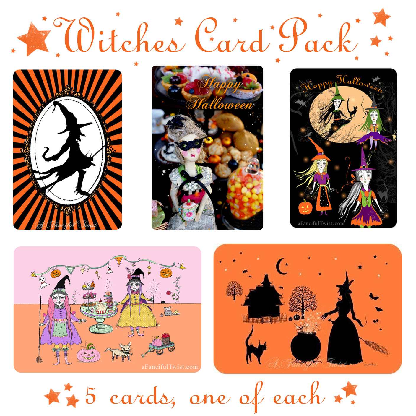 Witches card pack Witches card pack