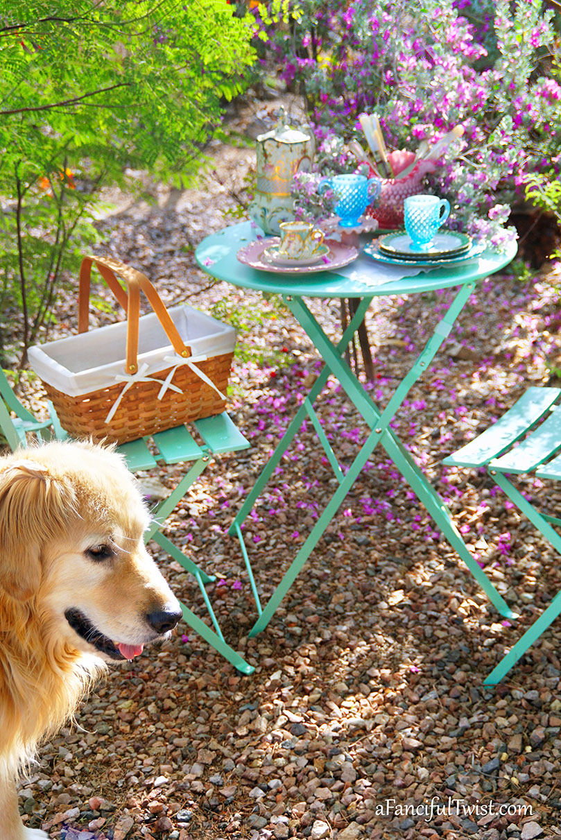 Tea in the garden 1 Tea in the garden 1