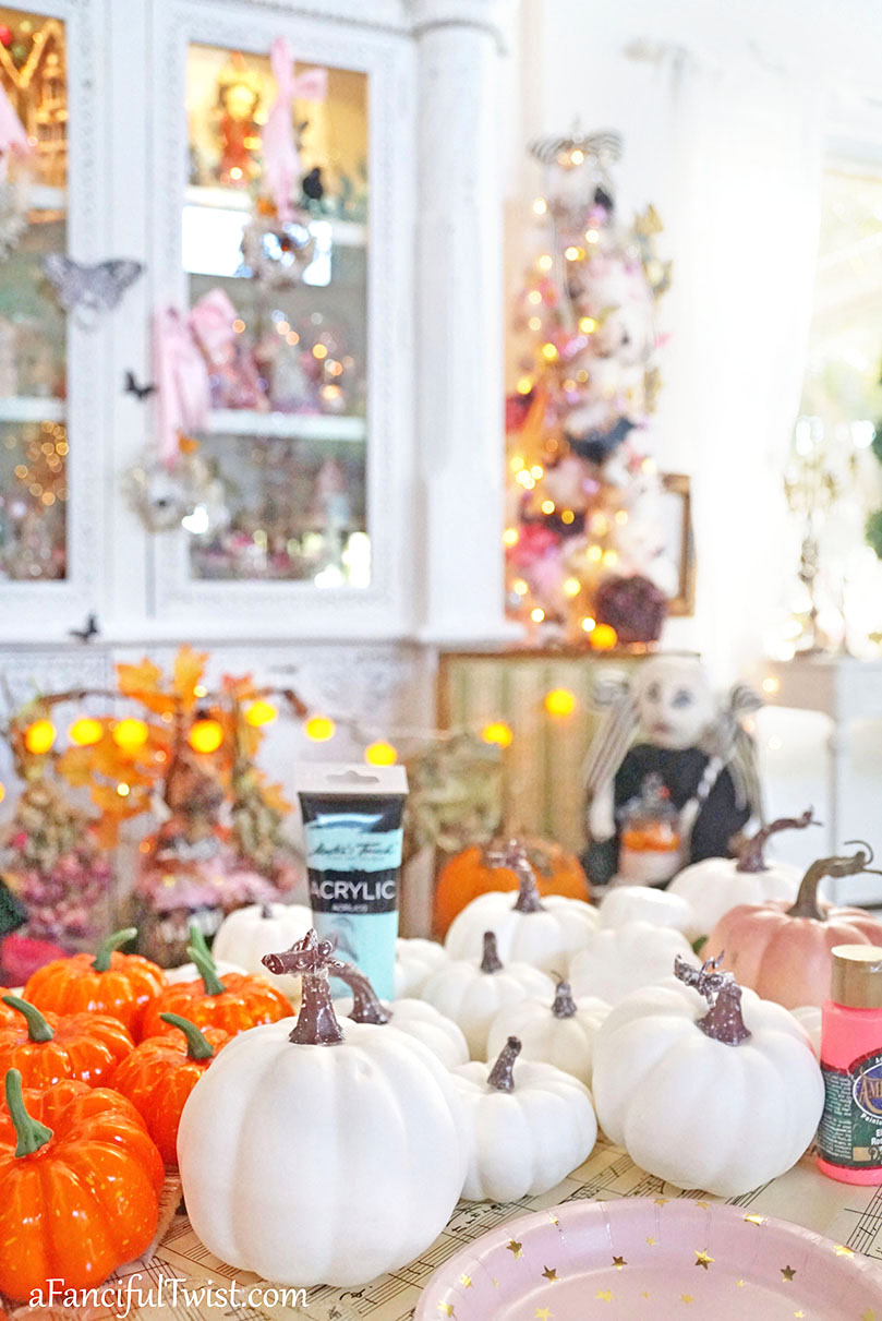 Painting pumpkins 7 Painting pumpkins 7