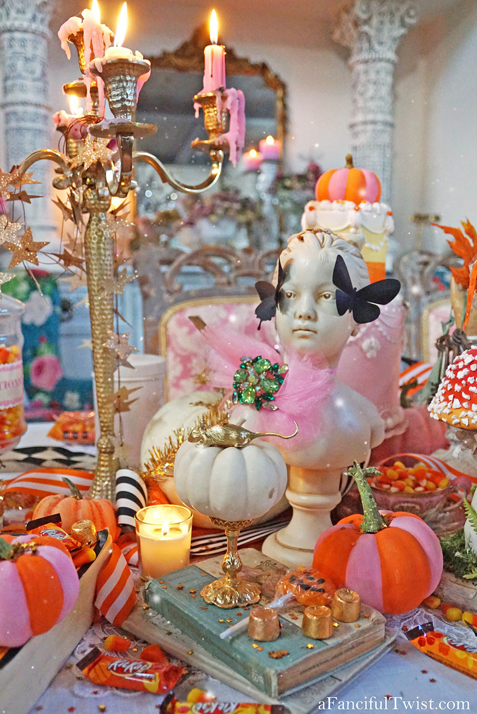 Halloween magic tablescape 2