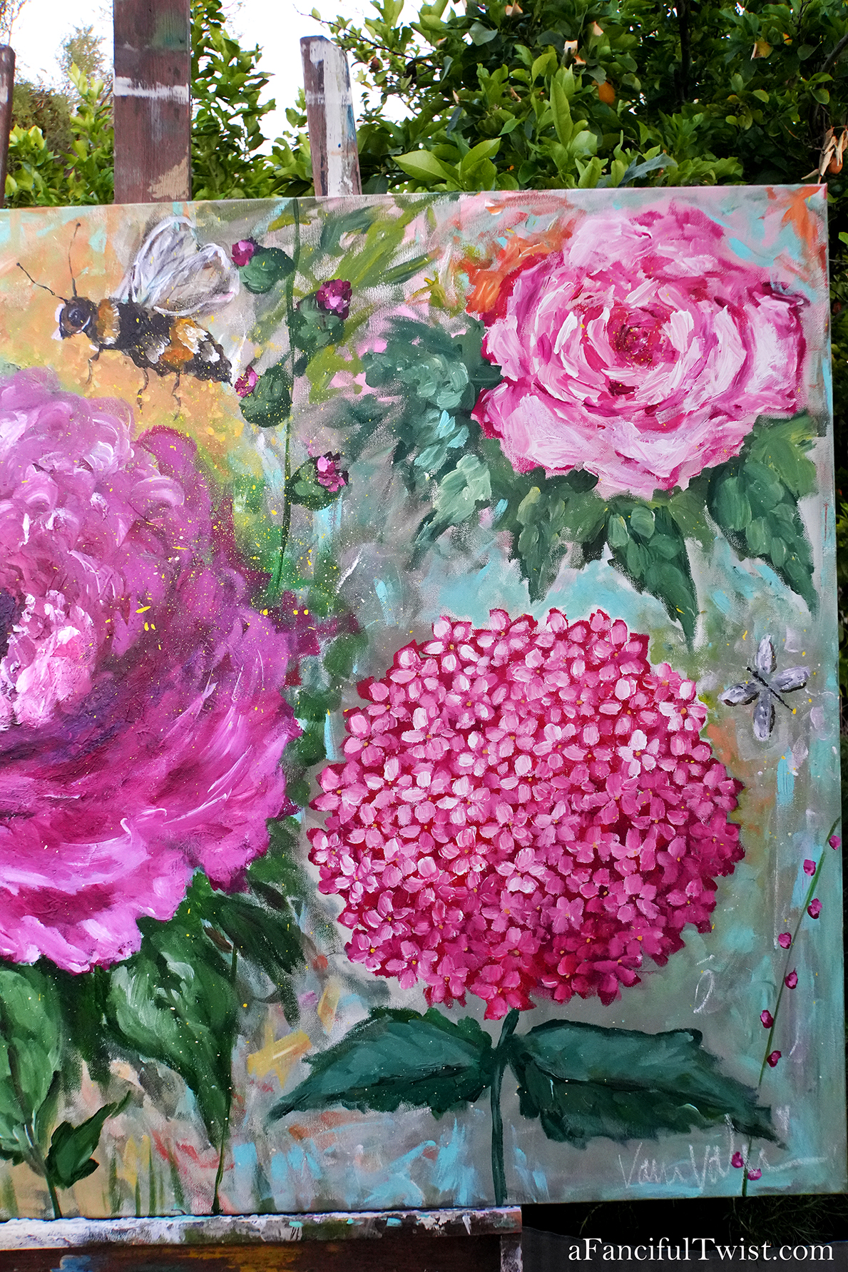 Flower painting 8 Flower painting 8