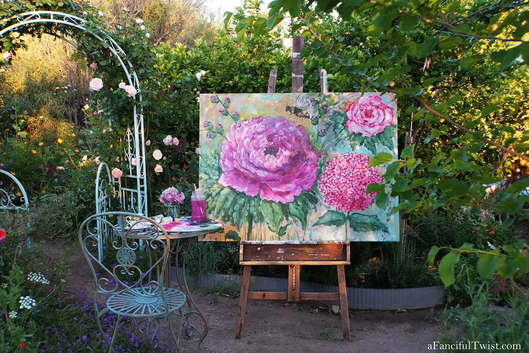 Flower painting 15 Flower painting 15